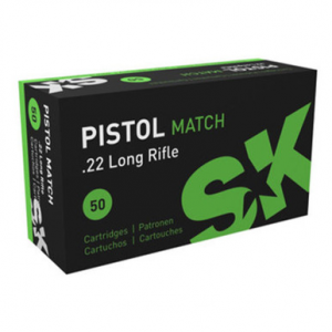 .22 LR Pistol Match 50 Rnd Ammo