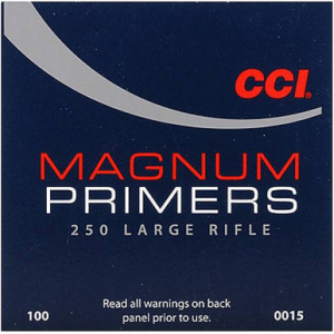 CCI 250 MAG LARGE RIFLE PRIMER 100 CT