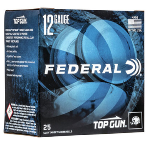 eral TG12175 Top Gun 12 Gauge 2.75 1 Oz 7.5 Shot 25 Rounds Ammo