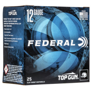 eral TG1218 Top Gun 12 Gauge 2.75 1 Oz 8 Shot 25 Rounds Ammo