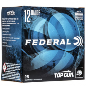 eral TG1275 Top Gun 12 Gauge 2.75 1 1/8 Oz 7.5 Shot 25 Rounds Ammo