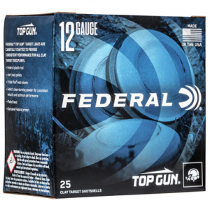 eral TGL128 Top Gun 12 Gauge 2.75 1- 1/8 Oz 8 Shot 25 Rounds Ammo