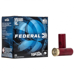 eral TGL129 Top Gun 12 Gauge 2.75 1- 1/8 Oz 9 Shot 25 Rounds Ammo
