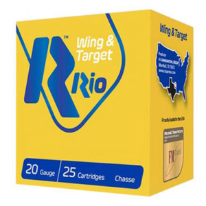  Wing And Target 2.75 20 Gauge 7-1/2 25 Rounds Ammo
