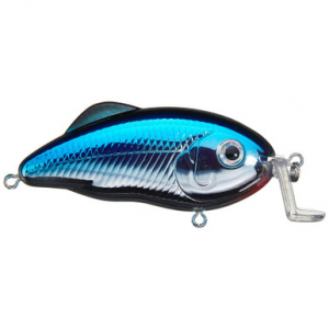 Strike King Hybrid Hunter Jr. Crankbait Chrome Blue