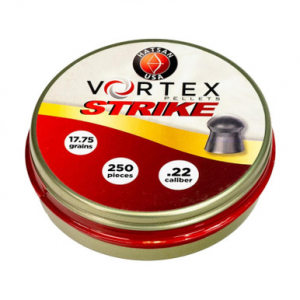 Hatsan Strike Air Gun Pellets 22 Caliber 17.75 Grains Round Nose Tin of 250