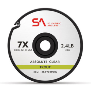 Scientific Anglers Absolute Trout 30M Freshwater Tippet Clear 6X 3.5Lb