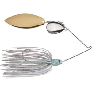 Strike King Tour Grade Double Willow Spinnerbait Green Glimmer 3/8