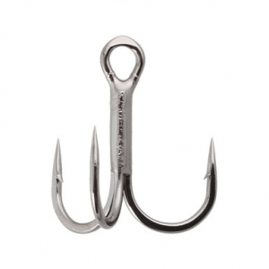 Gamakatsu Magic Eye Short Shank Round Bend Treble Hooks