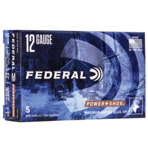 eral F127RS PS Slug 12 Gauge 2.75 1 Oz 5 Rounds Ammo