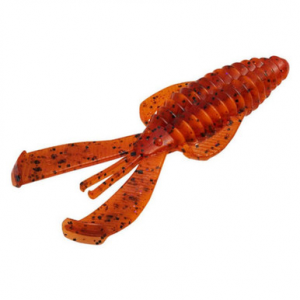 Strike King Rage Bug 4 inch Soft Plastic Creature 7 pack Fire Craw