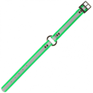 DANS DC340-GR-16 DAYGLO COLLAR W/O-RING GREEN
