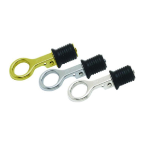 Seasense 50032292 Snap Drain Plug 1" Brass Black