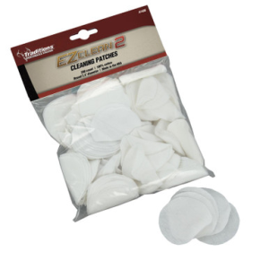 Traditions EZClean2 Cleaning Patches .45-.54Cal 100pk