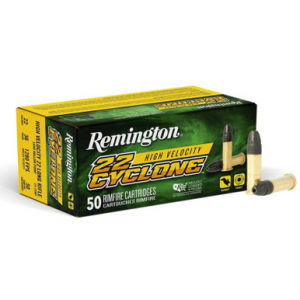 ington 22 Cyclone 22 LR 36 Grain 50 Rounds Ammo