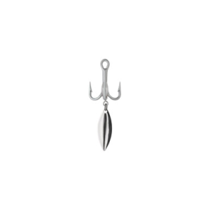 VMC 9626BD Bladed O'Shaughnessy Short Shank Treble Hook Black 1