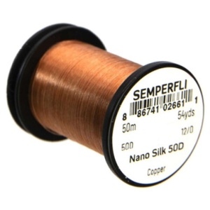 Semperfli Nano Silk 50D 12/0 Copper Spool