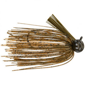 Greenfish Tackle Crawball Football Jig Silicone Green Pumpkin 3/8