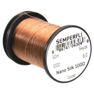 Semperfli Nano Silk 100D 6/0 Copper Spool