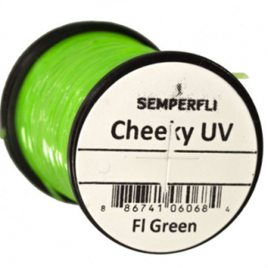 Semperfli Cheeky UV Green Spool