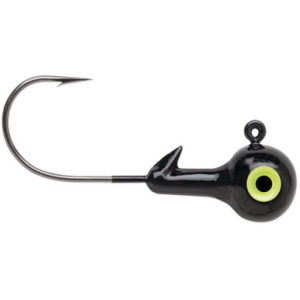 VMC Hard Ball Jig 4PK Black 1/4oz