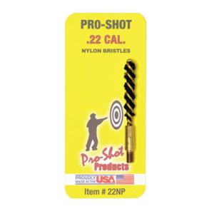 Pro Shot .22 Caliber Nylon Pistol Bore Brush, 22NP