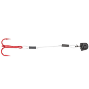 VMC QSTT Quik Strike Trailer Treble Hook 2" Hook 10 Tin Red 3 Pack