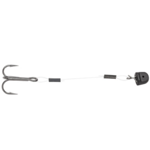 VMC QSTT Quik Strike Trailer Treble Hook 3" Hook 10 Black Nickel 3 Pack