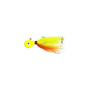 Venom High Dollar Hair Jig Chartreuse Orange 5/8oz