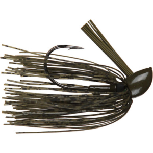 D&L Tackle Advantage Casting Jigs Green Pumpkin Barbwire 1/2