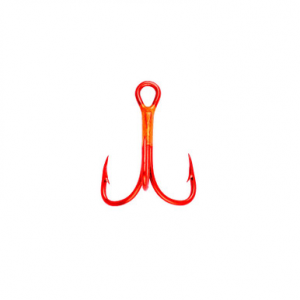 Eagle Claw 2x Regular Shank Treble Hook