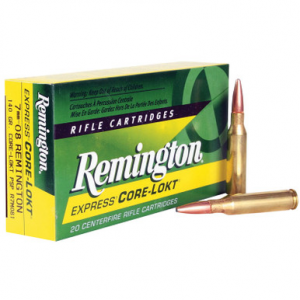 ington R7M081 Core-Lokt 7mm-08 Rem 140 GR PSP 20 Rounds Ammo