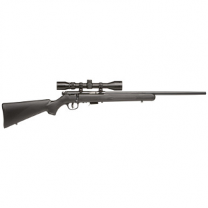 Savage 93R17 FXP with Scope Bolt 17 HMR 21" Barrel Synthetic Black Stock Blued 5rd