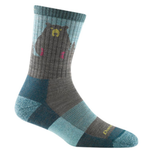 Women's Bear Town Micro Crew Lightweight Hiking Socks