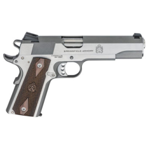 SPRINGFIELD ARMORY GARRISON STAINLESS .45 ACP 5" BARREL 7-ROUNDS THUMB SAFETY