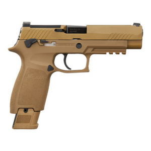 Sig Sauer M17 9mm 4.7" Barrel (1) 17rd / (2) 21rd Mags Coyote M17 PVD