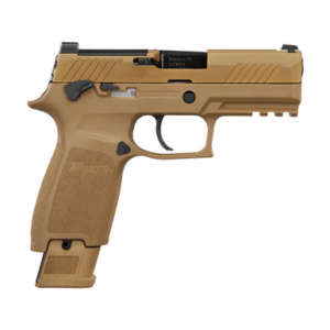 Sig Sauer M18 9mm 3.9" Barrel (1) 17rd / (2) 21rd Mags Coyote M17 PVD