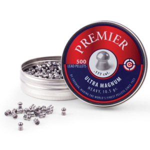 Crosman LUM77 Premier Ultra Mag Airgun Pellets 177 Cal 10.5gr RN 500ct