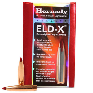 HORNADY 24550 6MM .243 103 GR ELD-X? 100 CT.