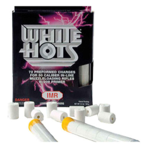 IMR WHITE HOTS PELLETS 50 CAL 72 CT
