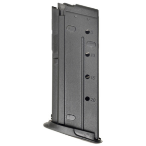 FN Five-Seven 5.7X28mm 20 Round Polymer Black Finish Magazine