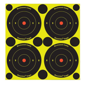 Birchwood Casey Shoot-N-C Paper 6" Bullseye Black 60 Pack 34550