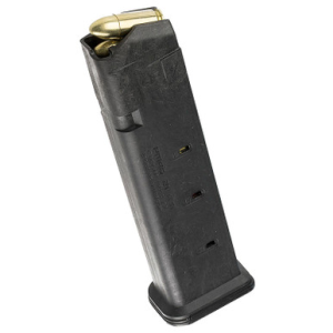 Magpul PMAG GL9 All Glock 9mm All Glock 9mm Double-Stack 9mm 21 Round Polymer Black Magazine