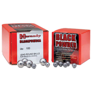 Hornady Lead Round Ball .54 Caliber .530" Diameter 100 Count, 6100