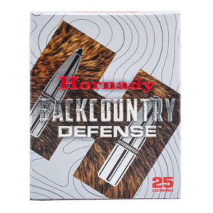 Hornady 9mm Luger+P 138 gr DGH Backcountry Defense 25 Rounds