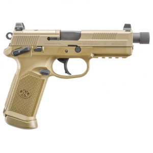 FN FNX-45 Tactical 45 ACP 5.3" Threaded Barrel Flat Dark Earth Night Sights 15 Round