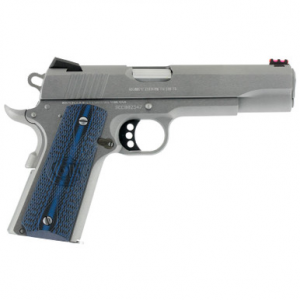 Colt Series 70 Competition SS 45 ACP 5" Match Barrel Novak Sights G-10 Blue Grips 8rd Mag