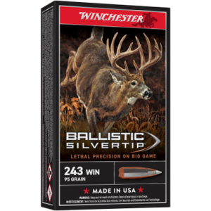 Winchester SBST243A 243 95 GR Ballistic Silvertip 20 Rounds chester SBST243A 243 95 GR Ballistic Silvertip 20 Rounds Ammo
