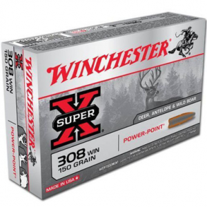 chester X3085 SuperX 308 150 GR Power Point 20 Rounds Ammo