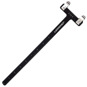 Easton Aluminum T Bow Square for Precise Bow Tuning Black
